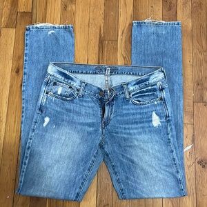 Vintage Abercrombie & Fitch low rise Erin jean size 10L straight leg